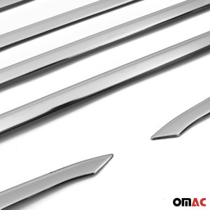 Hyundai Elantra Window Trim - Omac - S.Steel - Gloss Silver - 2021-2025